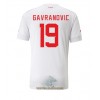 Officiële Voetbalshirt Zwitserland Mario Gavranovic 19 Uit WK 2022 - Heren